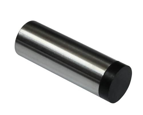SN-TEC Türstopper, Anschlagpuffer, Wandtürstopper, Edelstahl Gehäuse, incl. Montagematerial zur verdeckten Montage, Länge 30 bis 120mm wählbar (Länge: 90mm) von SN-TEC