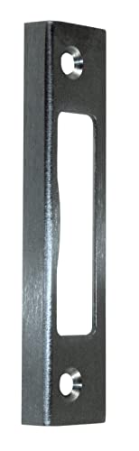SN-TEC Winkelschließblech S400 Links/Rechts verwendbar 90x20x8mm geeignet z.B für BKS Schlösser der Serie 1307 (Edelstahl matt) von SN-TEC