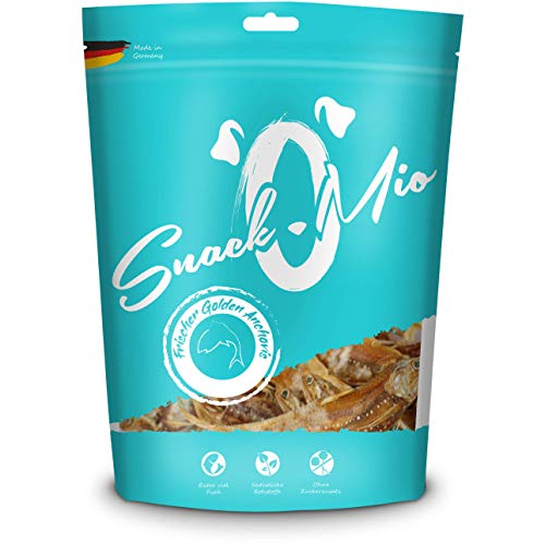 SnackOMio frischer Golden Anchovis 300g, 1er Pack (1 x 0.300 kilograms) von SNACKOMIO