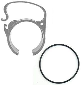 25 x THE SNAP Traversenklammer Light Grau ohne Steckdosenhalter incl. Gummiring (25x SNAP light Grau + 25x O-Ring) von Snap