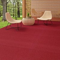 Luxus Designer Kunstrasen Miami Rot - 200x450 cm von SNAPSTYLE