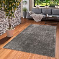 Luxus Hochflor Langflor Teppich Bilbao Anthrazit - 140x200 cm von SNAPSTYLE