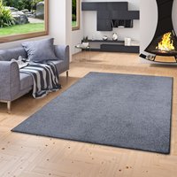 Snapstyle - Luxus Soft Velours Teppich Shine Anthrazit - 100x100 cm von SNAPSTYLE