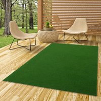 Snapstyle - Kunstrasen Rasenteppich mit Noppen Wetterfest Balkon Terrasse Outdoor Teppich - 200x50 cm, Grün von SNAPSTYLE