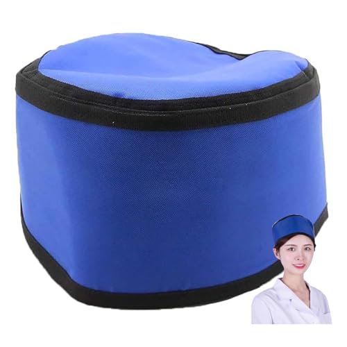 SNBGRYE BleischüRze, RöNtgenschutzkappe, 0,35 mmpb/0,5 mmpb Strahlenschutz FüR Den Kopf, Bleischutz, Einstellbare GrößE, Zum Schutz des Kopfes Vor Strahlung,0.35mmpb von SNBGRYE