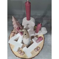 Raysin Kerzenhalter Zahlen 1-4 von SNDRBasteln