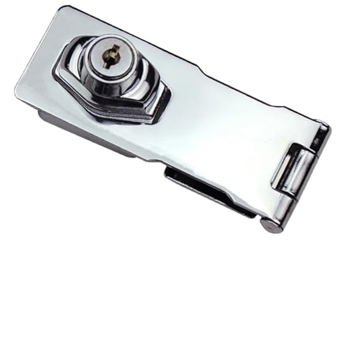 2 Stück stanzfrei mit Schloss, Schubladenschlösser, Briefkastenschloss, Doppeltür-Schrankschloss, Sicherheits-Kombinationsschloss for Büroschränke Für Cupboard, Schranktüren(2.5 inch) von SNGUOQ
