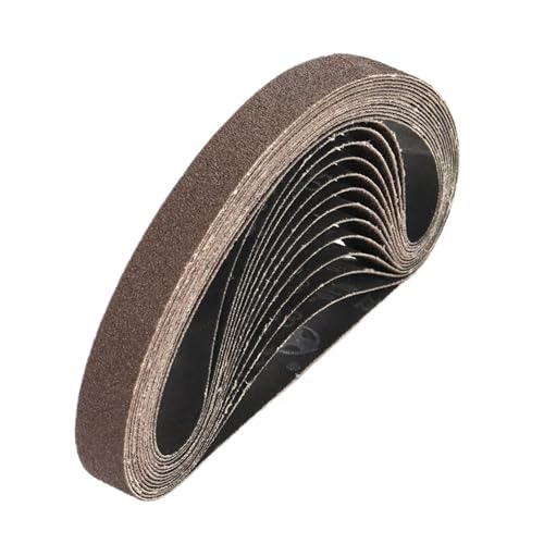 20 Pcs 20X520mm Schleifen Band Sander Zubehör Schleif for Metall Holz Möbel Für Zum Schleifen, Feilen(80) von SNGUOQ