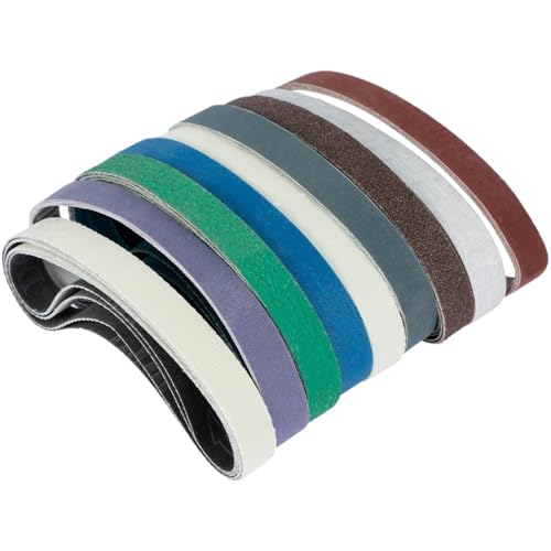 36 STÜCKE 13x457mm Schleifbänder 80-5000 Körnungen Mini-Bandschleifer Schleifpapier Schleifmittel for Schleifen von Metall Holz Für Zum Schleifen, Feilen 36 STÜCKE 13x457mm Schleifbänder 80-5000 Körnungen Mini-Bandschleifer Schleifpapier Schleifmittel for Schleifen von Metall Holz Für Zum Schleifen, Feilen von SNGUOQ