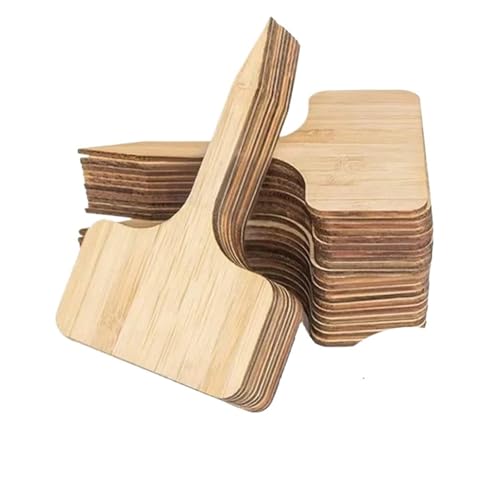 40PCS Holz Sukkulente Blume Label Kreative Gartenbau Garten Handschrift Zeichen Für Topfpflanzen,Kräuter von SNGUOQ