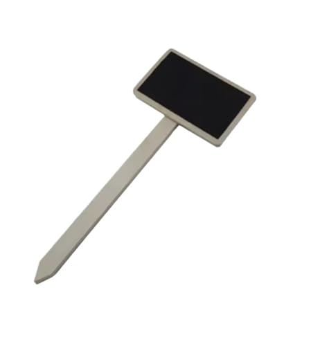 40Pcs Mini Holz Tafel Anlage Marker Zeichen Garten Blumen Und Pflanzen Tags Für Topfpflanzen,Kräuter(7.4x23.5cm 40pcs) von SNGUOQ