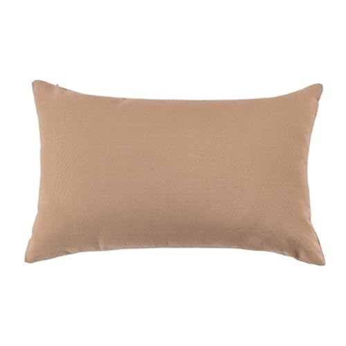 SNGUOQ 2Pcs Beige Plaid Striped Kissen Abdeckungen Dekorative Kissen Fällen Decor Home Sofa Kissen Abdeckung Für Sofa ，Wohnzimmer(Style4 30x50cm) von SNGUOQ