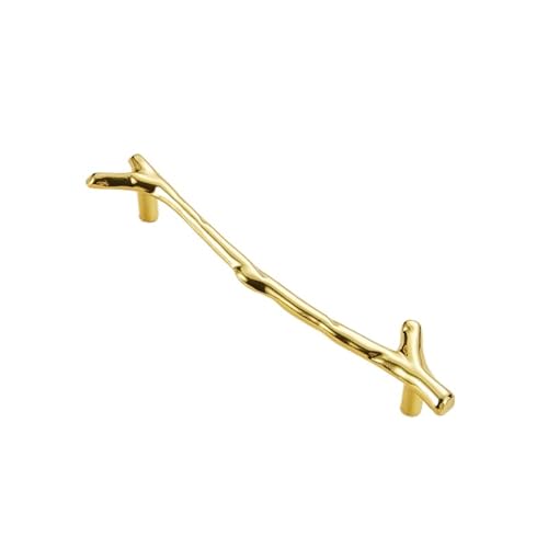 SNGUOQ 4 Pcs Küche Schrank Lagerung Griff Antike Tür Kommoden Kleiderschrank Möbel Griffe Für Küchenschränke, Türgriffe(Gold-128mm) von SNGUOQ