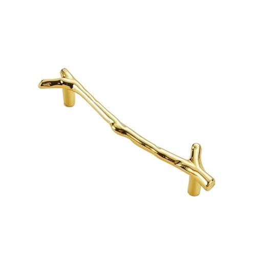 SNGUOQ 4 Pcs Küche Schrank Lagerung Griff Antike Tür Kommoden Kleiderschrank Möbel Griffe Für Küchenschränke, Türgriffe(Gold-96mm) von SNGUOQ