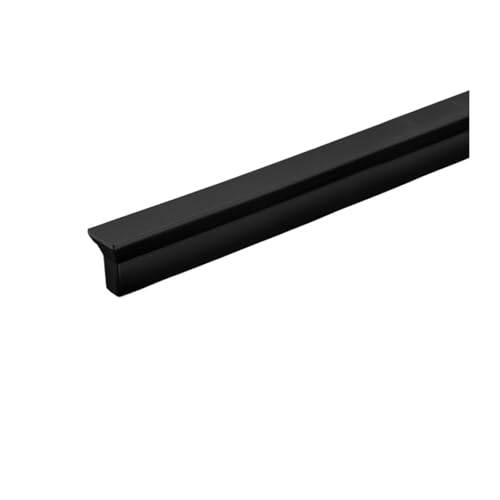 SNGUOQ 4 Stück Moderne Möbelgriffe for Schränke, Kommoden, Schranktürgriffe, Schrankschubladenknöpfe Für Küchenschränke, Türgriffe(Black 192mm) von SNGUOQ