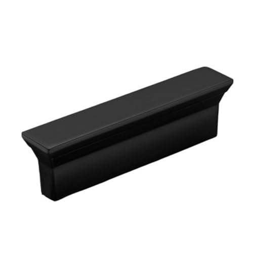 SNGUOQ 4 Stück Moderne Möbelgriffe for Schränke, Kommoden, Schranktürgriffe, Schrankschubladenknöpfe Für Küchenschränke, Türgriffe(Black 64.0mm) von SNGUOQ