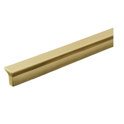 SNGUOQ 4 Stück Moderne Möbelgriffe for Schränke, Kommoden, Schranktürgriffe, Schrankschubladenknöpfe Für Küchenschränke, Türgriffe(Brass Gold 192mm) von SNGUOQ