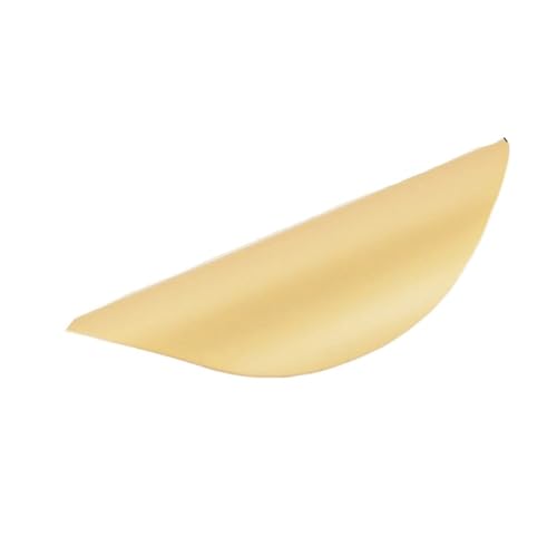 SNGUOQ 4 Stück Schubladenknöpfe Küchengriffe Schranktür zieht Halbmond Möbelgriff Türbeschläge Für Küchenschränke, Türgriffe(Gold 32mm) von SNGUOQ