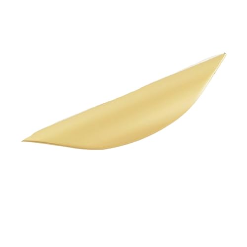 SNGUOQ 4 Stück Schubladenknöpfe Küchengriffe Schranktür zieht Halbmond Möbelgriff Türbeschläge Für Küchenschränke, Türgriffe(Gold 64.0mm) von SNGUOQ