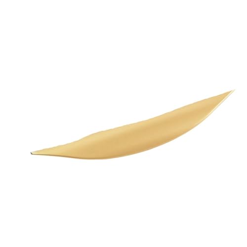 SNGUOQ 4 Stück Schubladenknöpfe Küchengriffe Schranktür zieht Halbmond Möbelgriff Türbeschläge Für Küchenschränke, Türgriffe(Gold 96mm) von SNGUOQ
