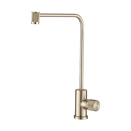 Trinkwasserfilter Tap Küchenspüle Wasserhahn 360 Rotation passt Trinkwasserfiltersysteme umgekehrte Osmose Spülbecken Wasserhahn Taps-Gray-B (Cromo, a) von SNHHNSW
