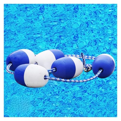 SNMIT Schwimmende Sicherheitstrennlinie for Schwimmbecken,Sicherheitsabsperrung for Schwimmbecken,Sicherheitsseil for Wellenbrecher Im Schwimmbecken for Kommerzielle(1meter (3.3ft)) von SNMIT