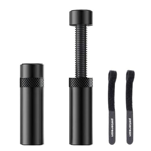 SNONESIY Grafikkarten Halterung 49–80mm Gpu Stütze,Gpu Halterung Gpu Sag Bracket,Gpu Holder mit 2 Klettband,Höhenverstellbare Grafikkartenhalter,Leichte und Haltbare (Schwarz,49–80mm) von SNONESIY