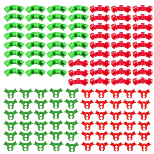 SNONESIY Pflanzenbieger 120 PCS Lst Clips Pflanzen Clips Pflanzen Bieger 90 Grad Pflanzenbieger Low Stress Training Clips Wird Verwendet um Wurzeln zu Biegen und die Wachstumsrichtung zu ändern von SNONESIY