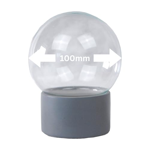 Snowglobe for You 40054 Bastelset DIY Schneekugel Do it Yourself mit Glaskugel und Polyresinsockel grau – 100mm Durchmesser Snowglobe for You 40054 Bastelset DIY Schneekugel Do it Yourself mit Glaskugel und Polyresinsockel grau – 100mm Durchmesser von SNOWGLOBE for you - DO IT YOURSELF