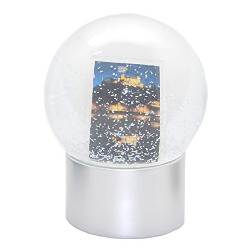Snowglobe for You 40077 Foto-Schneekugel Glas gefüllt Fotorahmen mit Kunststoffsockel Silber rund 100 mm Durchmesser - individuelle Schneekugel - Schneekugel basteln Snowglobe for You 40077 Foto-Schneekugel Glas gefüllt Fotorahmen mit Kunststoffsockel Silber rund 100 mm Durchmesser - individuelle Schneekugel - Schneekugel basteln von SNOWGLOBE for you - DO IT YOURSELF