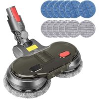 12-teiliges elektrisches Wischmopp-Set für Dyson V11 V10 V15 V8 V7 Staubsauger (Wischmopp nicht im Lieferumfang enthalten) von SNQ