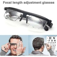 2 stücke Tragbare Einstellbare Stärke Objektiv Gläser Variable Fokus Entfernung Vision Zoom von SNQ