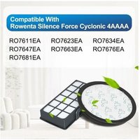 SNQ - 2er-Pack HEPA-Filter für Rowenta Silence Force Cyclonic 4AAAA RO7647EA RO7663EA RO7676EA RO7681EA (Modell RO76xx) Staubsauger, von SNQ
