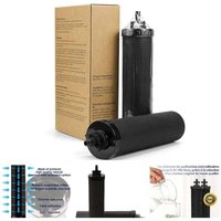 2er-Pack Wasserfilter, NSF/ANSI 42- und 372-zertifiziert, kompatibel mit dem Berkey®-Schwerkraftwasserfiltersystem. Reduziert Schadstoffe um 99,99 %. von SNQ