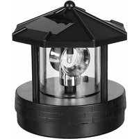 360 Grad drehbarer LED-Solar-Leuchtturm, LED-Solarlampe, wasserdichter Leuchtturm für die Gartenhof-Dekoration von SNQ