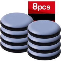 50-mm-Teflon-Schutzgleiter (rund), Teflon-Schutzgleiter für Möbel, selbstklebende Schutzgleiter für Stühle, Sofas, Schreibtische und Tische von SNQ