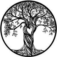 Ahlsen Wanddekoration – Metallbaum des Lebens, Eisenwand, Art Deco, Kunst, Zen-Wand, Vintage-Dekoration, für drinnen und draußen, Hängedeko, Ahlsen Wanddekoration – Metallbaum des Lebens, Eisenwand, Art Deco, Kunst, Zen-Wand, Vintage-Dekoration, für drinnen und draußen, Hängedeko, von SNQ