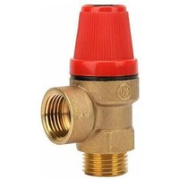 Berdruckventile mit 1/2-Zoll-Außengewinde – Sicherheitsventil aus Messing für Wasser/Öl/Gas (3 bar) von SNQ