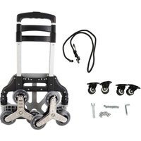 Chariot de courses robuste pour escalade d'escalier, chariot pliable portable pour déménagement avec roues universelles Chariot de courses robuste pour escalade d'escalier, chariot pliable portable pour déménagement avec roues universelles von SNQ