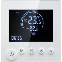 Digitales Thermostat, programmierbarer Heizungstemperaturregler mit LCD-Bildschirm für Zuhause, ABS, einfache Installation und Wandmontage Digitales Thermostat, programmierbarer Heizungstemperaturregler mit LCD-Bildschirm für Zuhause, ABS, einfache Installation und Wandmontage von SNQ