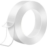 SNQ - Doppelseitiges Klebeband, universell einsetzbar, transparent, extra stark, spurlos, wiederverwendbar für Teppiche und Fotoobjekte (3 Meter x 2 SNQ - Doppelseitiges Klebeband, universell einsetzbar, transparent, extra stark, spurlos, wiederverwendbar für Teppiche und Fotoobjekte (3 Meter x 2 von SNQ