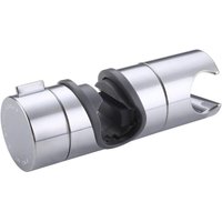 SNQ - Duschhalterung 18–25 mm Durchmesser Duschkopfhalter Badezimmerzubehör Verstellbare Duschsäule Ersatz-Duschkopfhalter abs Chrom, PB4-CH von SNQ