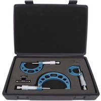 Ensemble de Micromètre Extérieur 4 Pièces, Micromètre Métrique 0-100mm 0.01mm Haute Précision avec Boîte de Rangement, pour une Mesure Précise de la Ensemble de Micromètre Extérieur 4 Pièces, Micromètre Métrique 0-100mm 0.01mm Haute Précision avec Boîte de Rangement, pour une Mesure Précise de la von SNQ