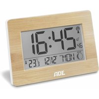 Funkpilotenuhr mit numerischem Funksignal und DCF-Uhrzeitsignal, robuster und langlebiger, mit LCD-Bildschirm, Thermometer, Uhr und Kalender. Y von SNQ