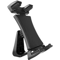 IPad-Stativhalterungsadapter, 360 Grad drehbarer Universal-Klemmhalter für iPad Pro 12.9 11 10.5, iPad Air Mini, Surface Tab, Galaxy Tab und 3.5 von SNQ