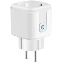Intelligente WLAN-Steckdose: 16-A-WLAN-Steckdose mit Timer und Countdown-Funktion, intelligenter Stromzähler und Alexa-kompatibler Schalter. von SNQ