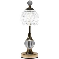 Kabellose Kristall-Tischlampe – 3 Farben – Vintage-LED-Tischlampe – kabellose LED-Tischlampe – kabellose Tischlampe – batteriebetriebene Tischlampe – von SNQ