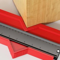 Konturenlehre, 10-Zoll-Profil-Duplikator-Lineal, Formschablone, Nachzeichnerwerkzeuge, Fliesenschneiden, Konturenlehren-Duplizierung, von SNQ