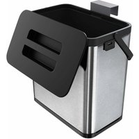 Küchen-Mülleimer, Wandmontage für Schranktür, hängender Mülleimer aus Edelstahl, Anti-Fingerabdruck (3 l) von SNQ