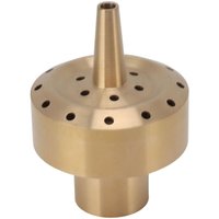 Messing-Wasserbrunnendüse, Springbrunnendüse, Sprinklersäule, Gartenteich-Sprühkopf, bringt wunderschöne visuelle Effekte, G1,5 Zoll von SNQ